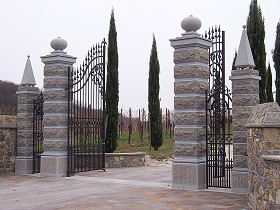 Textures   -   ARCHITECTURE   -   BUILDINGS   -  Gates - Iron entrance gate texture 18574