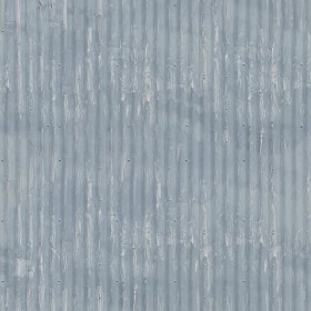 Textures   -   MATERIALS   -   METALS   -  Corrugated - Painted dirty corrugated metal texture seamless 09926
