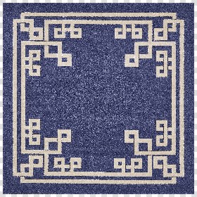 Textures   -   MATERIALS   -   RUGS   -  Patterned rugs - Patterned rug texture 19827
