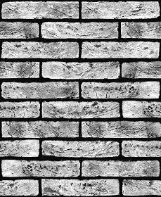 Textures   -   ARCHITECTURE   -   BRICKS   -   Facing Bricks   -   Rustic  - Rustic bricks texture seamless 00181 - Bump