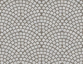 Textures   -   ARCHITECTURE   -   ROADS   -   Paving streets   -  Cobblestone - Street paving cobblestone texture seamless 07341