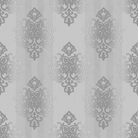 Textures   -   MATERIALS   -   WALLPAPER   -   Parato Italy   -   Dhea  - Striped damask wallpaper dhea by parato texture seamless 11290 - Specular