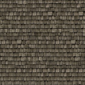 Textures   -   ARCHITECTURE   -   ROOFINGS   -   Shingles wood  - Wood shingle roof texture seamless 03786 (seamless)