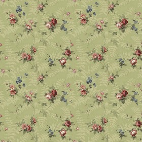 Textures   -   MATERIALS   -   WALLPAPER   -   Floral  - Floral wallpaper texture seamless 10992 (seamless)