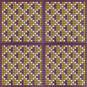 Textures   -   ARCHITECTURE   -   TILES INTERIOR   -   Mosaico   -   Classic format   -  Patterned - Mosaico patterned tiles texture seamless 15035