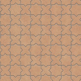 Textures   -   ARCHITECTURE   -   PAVING OUTDOOR   -   Terracotta   -   Blocks mixed  - Paving cotto mixed size texture seamless 06576 (seamless)