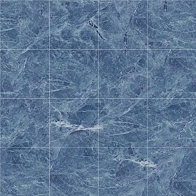 Textures   -   ARCHITECTURE   -   TILES INTERIOR   -   Marble tiles   -   Blue  - Royal blue marble tile texture seamless 14160 (seamless)