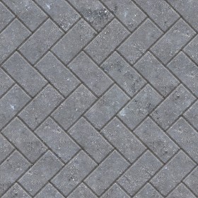 Textures   -   ARCHITECTURE   -   PAVING OUTDOOR   -   Pavers stone   -  Herringbone - Stone paving outdoor herringbone texture seamless 06517