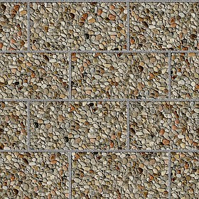Textures   -   ARCHITECTURE   -   PAVING OUTDOOR   -  Washed gravel - Washed gravel paving outdoor texture seamless 17860