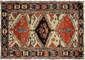 Textures   -   MATERIALS   -   RUGS   -  Persian &amp; Oriental rugs - Cut out persian rug texture 20125