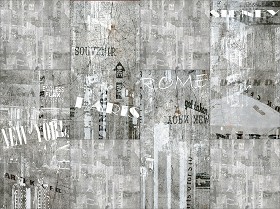 Textures   -   ARCHITECTURE   -   TILES INTERIOR   -   Design Industry  - Graffiti urban style mixed size tile texture seamless 14050 (seamless)