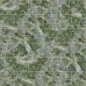 Textures   -   ARCHITECTURE   -   TILES INTERIOR   -   Marble tiles   -  Green - Green onyx marble floor tile texture seamless 14432
