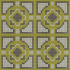 Textures   -   ARCHITECTURE   -   TILES INTERIOR   -   Mosaico   -   Classic format   -  Patterned - Mosaico patterned tiles texture seamless 15036