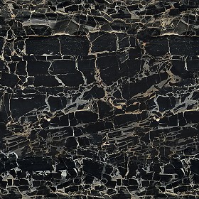 Textures   -   ARCHITECTURE   -   MARBLE SLABS   -  Black - Slab marble portoro black texture seamless 01920