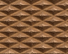 Textures   -   MATERIALS   -   METALS   -   Plates  - Bronze metal plate texture seamless 10584 (seamless)