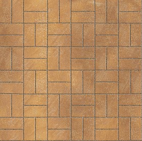 Textures   -   ARCHITECTURE   -   PAVING OUTDOOR   -   Terracotta   -   Blocks regular  - Cotto paving outdoor regular blocks texture seamless 06649 (seamless)