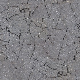 Textures   -   ARCHITECTURE   -   ROADS   -  Asphalt damaged - Damaged asphalt texture seamless 07320