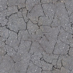 Textures   -   ARCHITECTURE   -   ROADS   -   Asphalt damaged  - Damaged asphalt texture seamless 07320 (seamless)