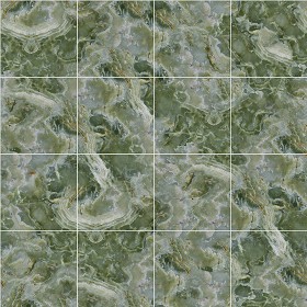 Textures   -   ARCHITECTURE   -   TILES INTERIOR   -   Marble tiles   -  Green - Green onyx marble floor tile texture seamless 14433