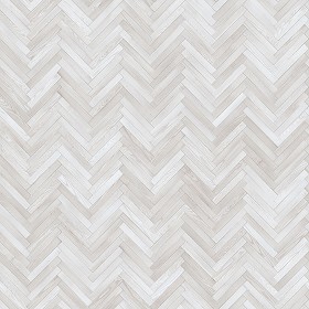 Textures   -   ARCHITECTURE   -   WOOD FLOORS   -   Parquet white  - Herringbone white wood flooring texture seamless 05457 (seamless)
