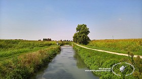 Textures   -   BACKGROUNDS &amp; LANDSCAPES   -   NATURE   -   Rivers &amp; streams  - Irrigation canal background 20808