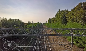 Textures   -   BACKGROUNDS &amp; LANDSCAPES   -  RAILROADS - Railroad background 17757