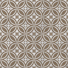 Textures   -   ARCHITECTURE   -   TILES INTERIOR   -   Cement - Encaustic   -   Victorian  - Victorian cement floor tile texture seamless 13666 (seamless)