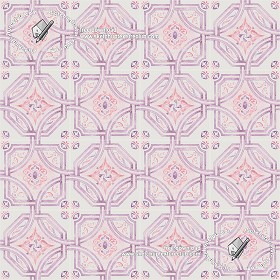 Textures   -   ARCHITECTURE   -   TILES INTERIOR   -   Ornate tiles   -  Geometric patterns - Ceramic floor tile geometric patterns texture seamless 18861