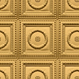 Textures   -   MATERIALS   -   METALS   -  Panels - Gold metal panel texture seamless 10403