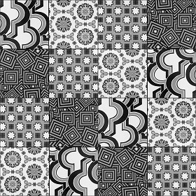 Textures   -   ARCHITECTURE   -   TILES INTERIOR   -   Ornate tiles   -   Patchwork  - Patchwork tile texture seamless 16600 (seamless)