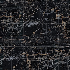 Textures   -   ARCHITECTURE   -   TILES INTERIOR   -   Marble tiles   -  Black - Portoretto black marble tile texture seamless 14123