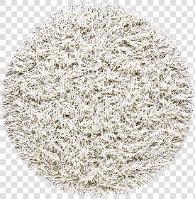 Textures   -   MATERIALS   -   RUGS   -  Round rugs - Round long pile rug texture 19964