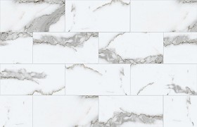 Textures   -   ARCHITECTURE   -   TILES INTERIOR   -   Marble tiles   -  White - Statuary white marble floor tile texture seamless 14814