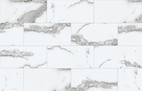 Textures   -   ARCHITECTURE   -   TILES INTERIOR   -   Marble tiles   -   White  - Statuary white marble floor tile texture seamless 14814 (seamless)