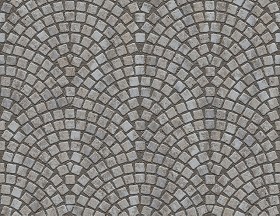 Textures   -   ARCHITECTURE   -   ROADS   -   Paving streets   -  Cobblestone - Street paving cobblestone texture seamless 07345
