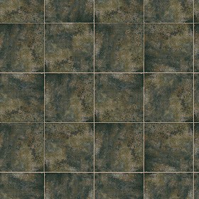 Textures   -   ARCHITECTURE   -   TILES INTERIOR   -  Terracotta tiles - Terracotta neapolitan green tile texture seamless 16023
