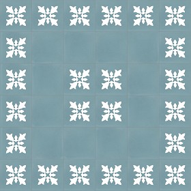 Textures   -   ARCHITECTURE   -   TILES INTERIOR   -   Cement - Encaustic   -   Encaustic  - Traditional encaustic cement ornate tile texture seamless 13447 (seamless)