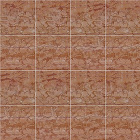 Textures   -   ARCHITECTURE   -   TILES INTERIOR   -   Marble tiles   -  Red - Verona red marble floor tile texture seamless 14594