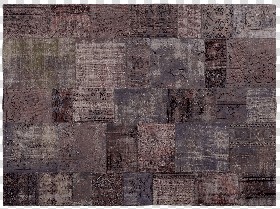 Textures   -   MATERIALS   -   RUGS   -   Vintage faded rugs  - Vintage worn patchwork rug texture 19931