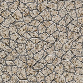 Textures   -   ARCHITECTURE   -   PAVING OUTDOOR   -   Flagstone  - Granite paving flagstone texture seamless 05878 (seamless)