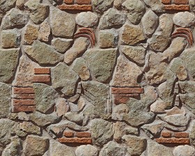 Textures   -   ARCHITECTURE   -   STONES WALLS   -  Stone walls - Old wall stone texture seamless 08405