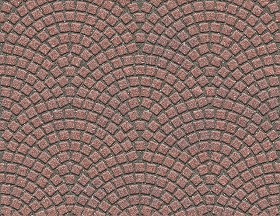Textures   -   ARCHITECTURE   -   ROADS   -   Paving streets   -  Cobblestone - Porfido street paving cobblestone texture seamless 07346