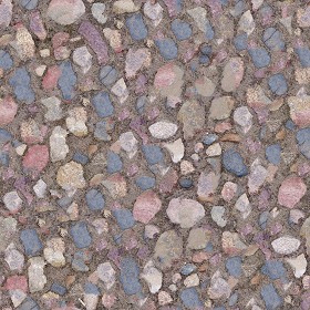 Textures   -   ARCHITECTURE   -   ROADS   -   Paving streets   -   Rounded cobble  - Rounded cobblestone texture seamless 07496 (seamless)
