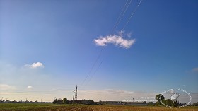 Textures   -   BACKGROUNDS &amp; LANDSCAPES   -  SKY &amp; CLOUDS - Sky with rural background 17791