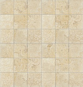 Textures   -   ARCHITECTURE   -   TILES INTERIOR   -   Marble tiles   -  Travertine - Travertine floor tile texture seamless 14673