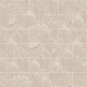 Textures   -   ARCHITECTURE   -   TILES INTERIOR   -   Marble tiles   -  Cream - Botticino fiorito marble tile texture seamless 14264