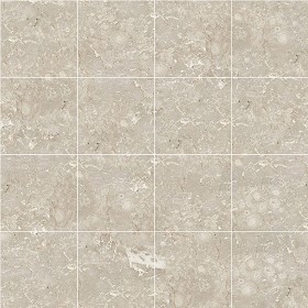 Textures   -   ARCHITECTURE   -   TILES INTERIOR   -   Marble tiles   -  Brown - Botticino flowery marble tile texture seamless 14193