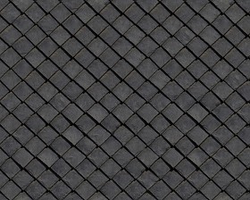 Textures   -   ARCHITECTURE   -   ROOFINGS   -   Slate roofs  - Slate roofing texture seamless 03909 (seamless)