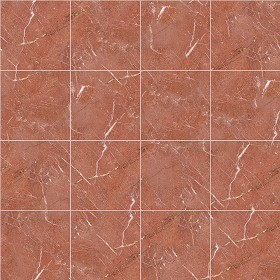 Textures   -   ARCHITECTURE   -   TILES INTERIOR   -   Marble tiles   -  Red - Verona red marble floor tile texture seamless 14596