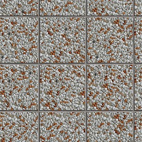 Textures   -   ARCHITECTURE   -   PAVING OUTDOOR   -  Washed gravel - Washed gravel paving outdoor texture seamless 17865